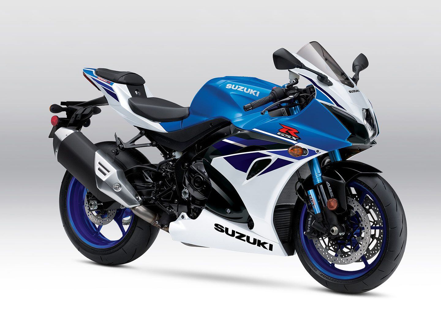 In addition to the aforementioned colors, the 2024 GSX-R1000R can also be had in this race-inspired white and blue color scheme, but it is otherwise mechanically unchanged.