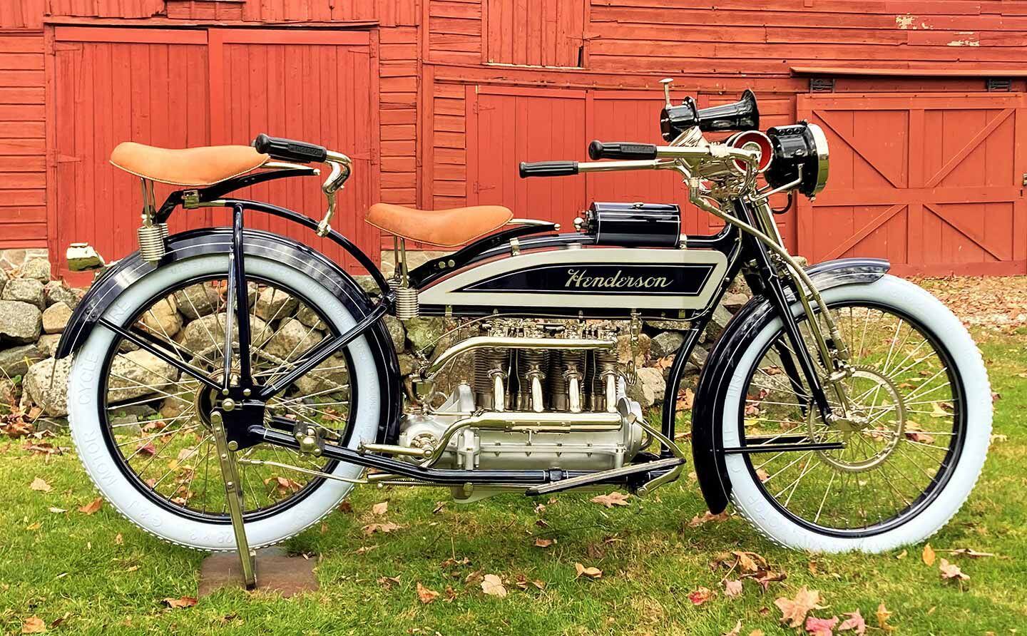 Considered to be the fathers of the American inline four-cylinder motorcycles, the Henderson brothers built what many thought to be the “Duesenberg of motorcycles.”