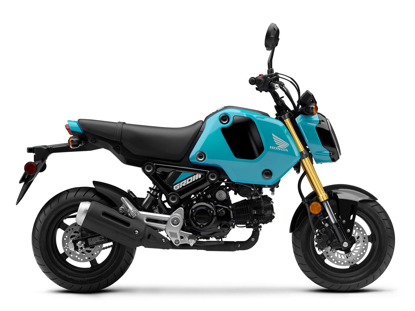 Heavy revisions were seen in 2017 and 2022. Now the 2024 Honda Grom gets new colors.