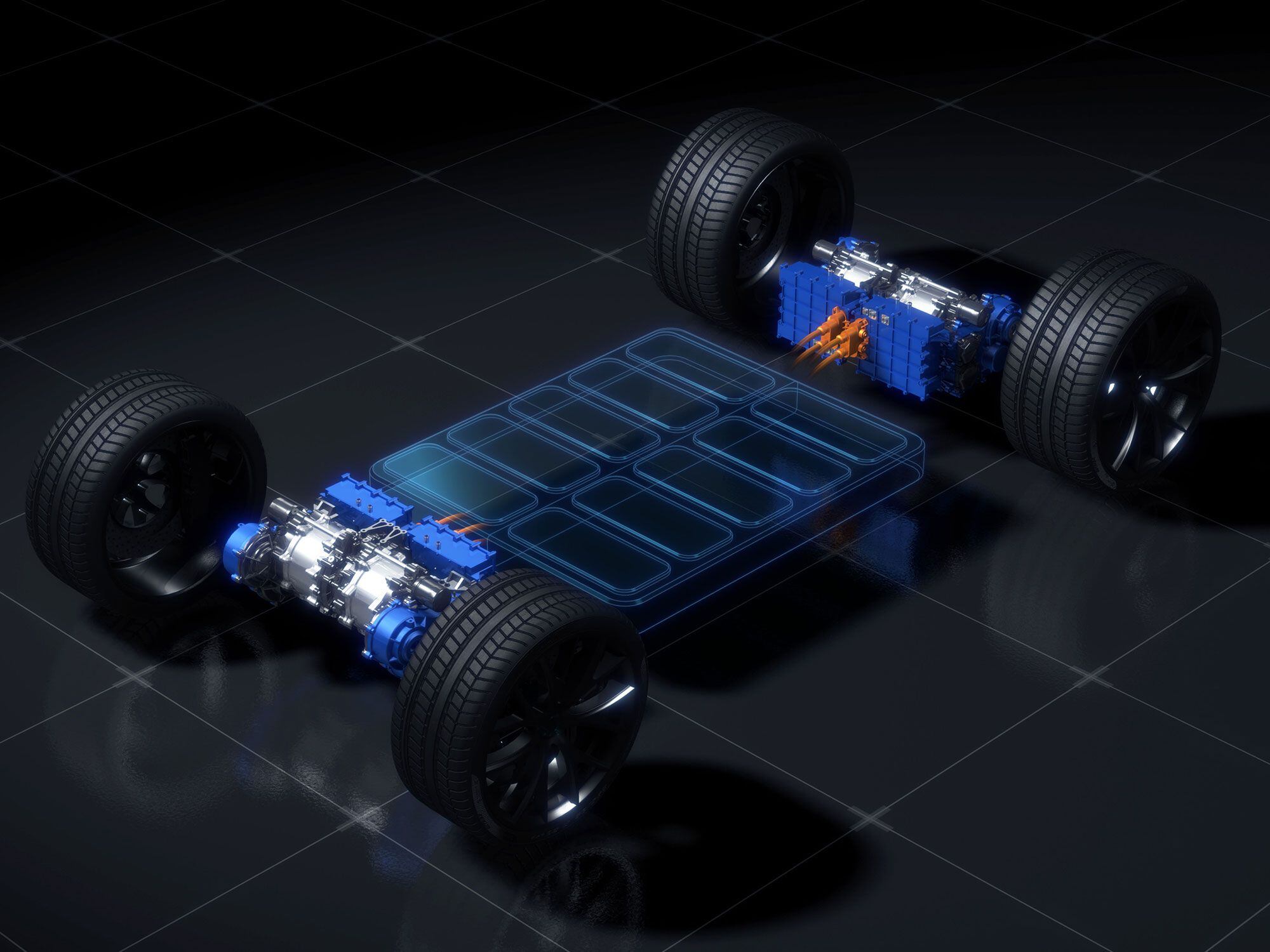 Yamaha created a compact EV motor so that it can fit multiple units into a single vehicle.