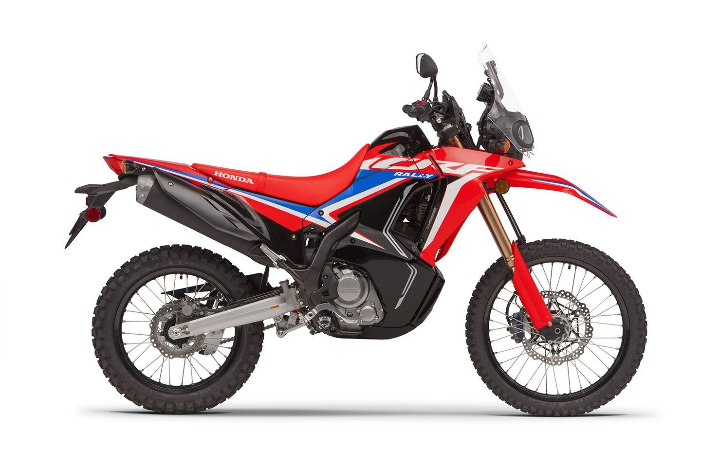 The base CRF300L Rally has an MSRP of $6,149. For ABS, add another $300.