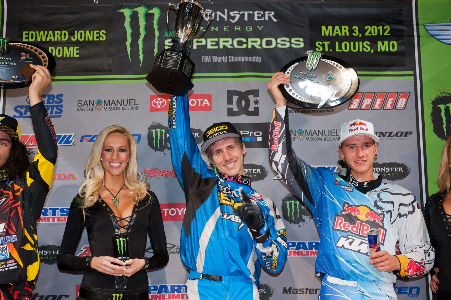 Threes make a winning hand for GEICO Honda's Justin Barcia