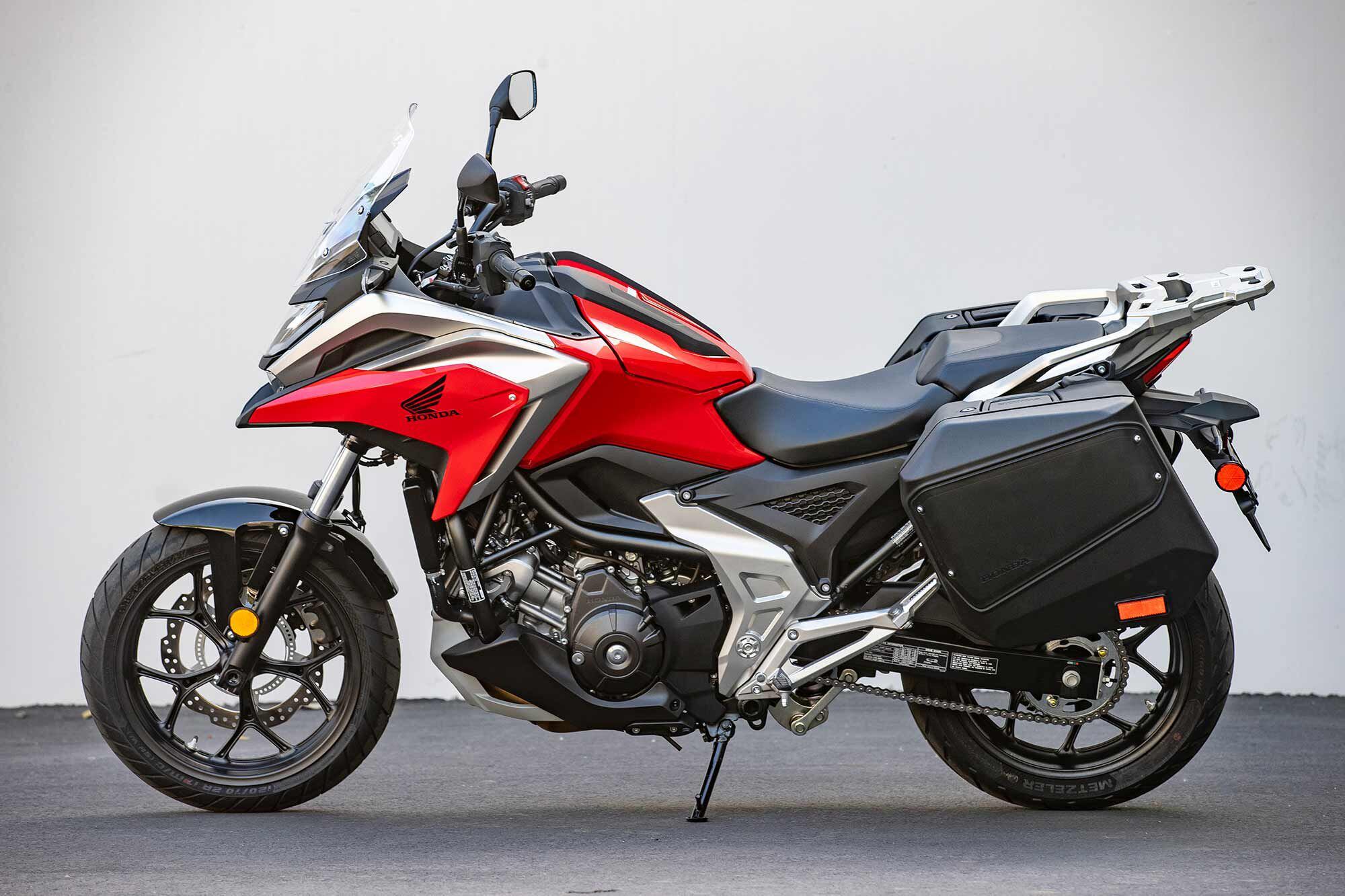 The 2021 Honda NC750X DCT is available for $9,299, proving as a remarkable in-class value.