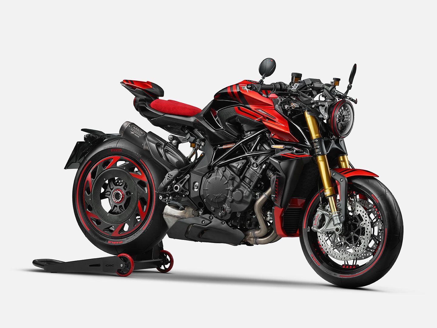 The MV Agusta Rush is one-of-a-kind aesthetically and dripping with up-spec features.