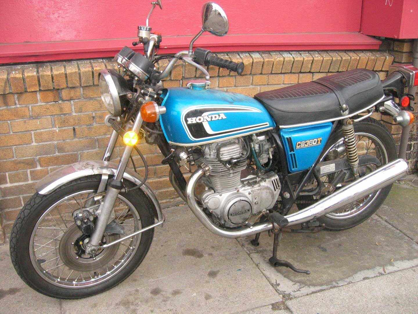 The Honda CB360T: Underpowered, unreliable, and undesirable.