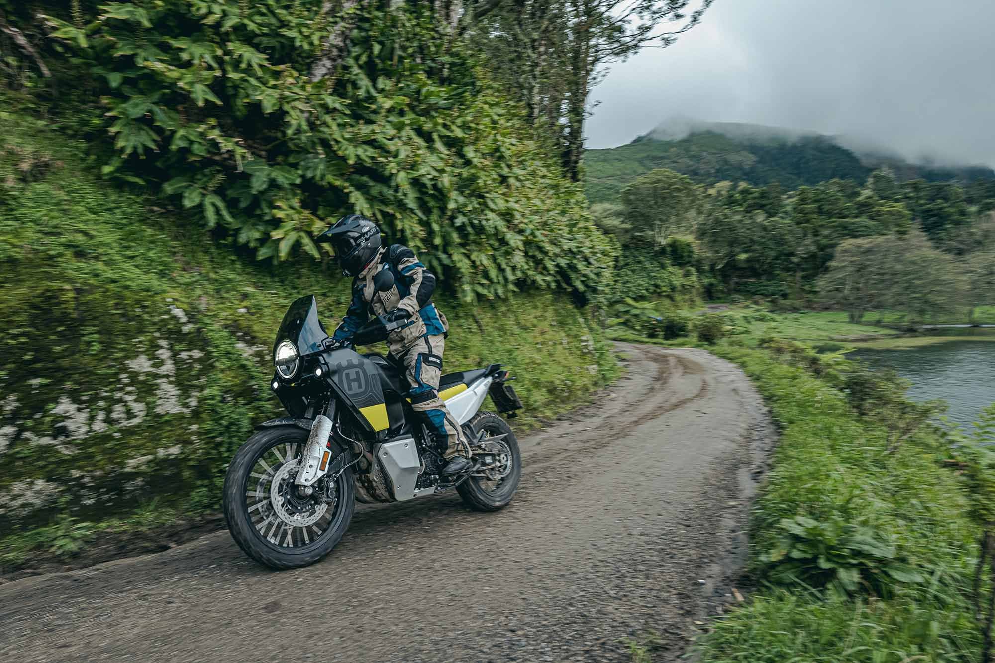The test ran for two days in the stunning Azores islands. This was a true examination of Husky’s first global adventure bike in every condition imaginable.
