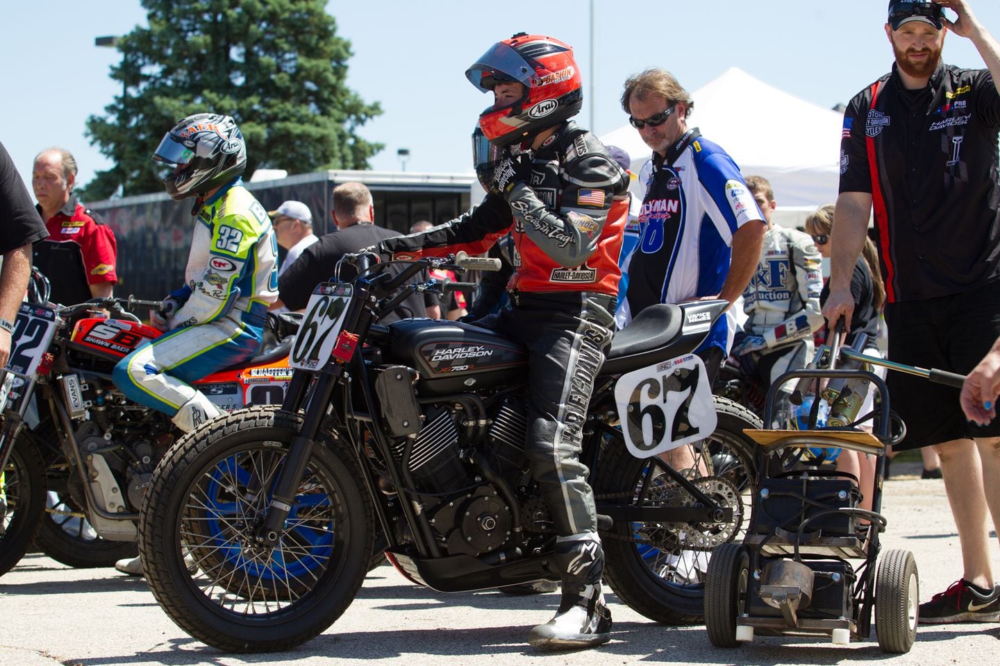 Harley Davidson S Xg750r Breaks Cover At The Springfield Mile Motorcyclist