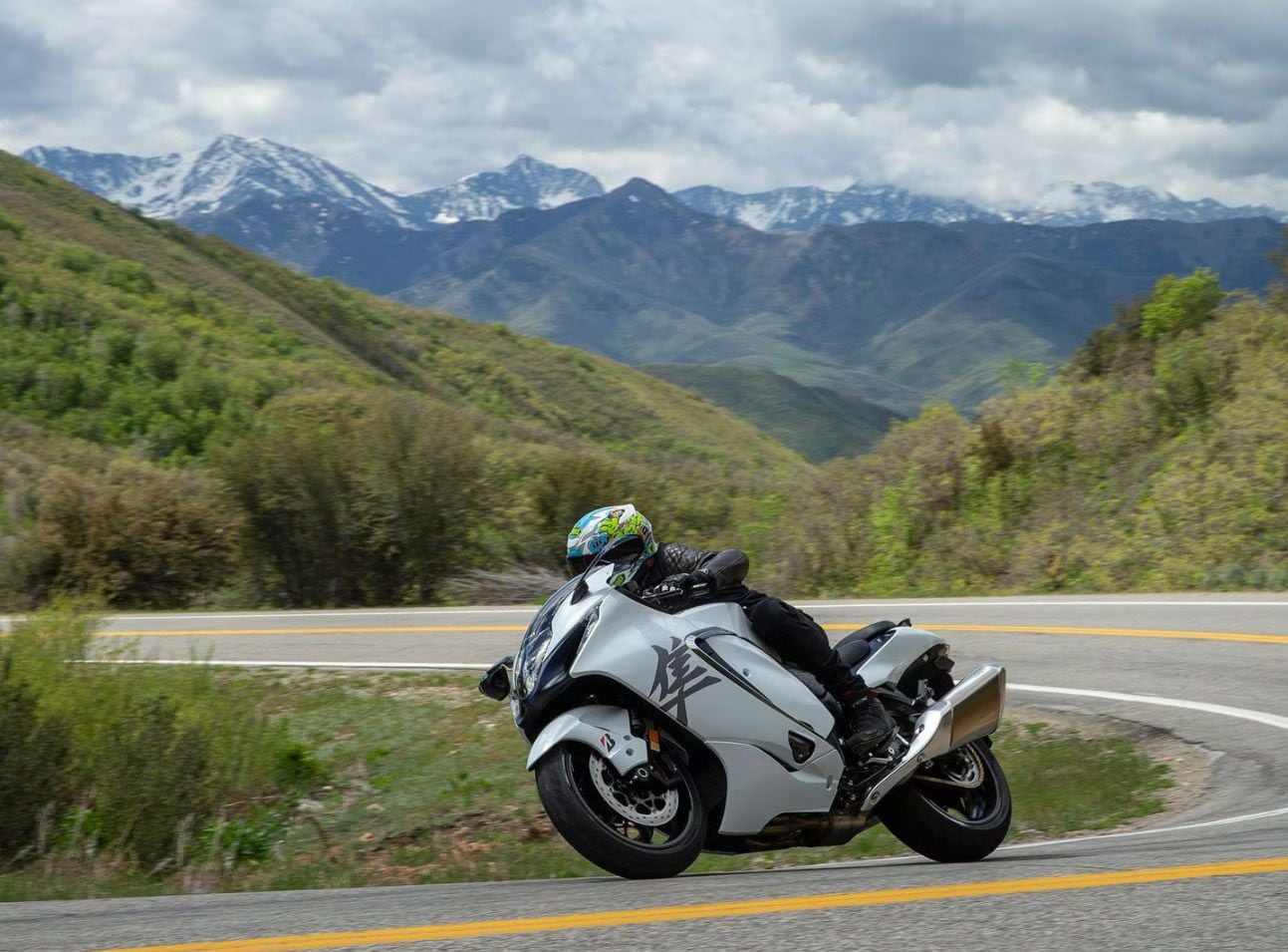 If the Hayabusa is good enough for Spy Barbie, it’s good enough for your next road trip.