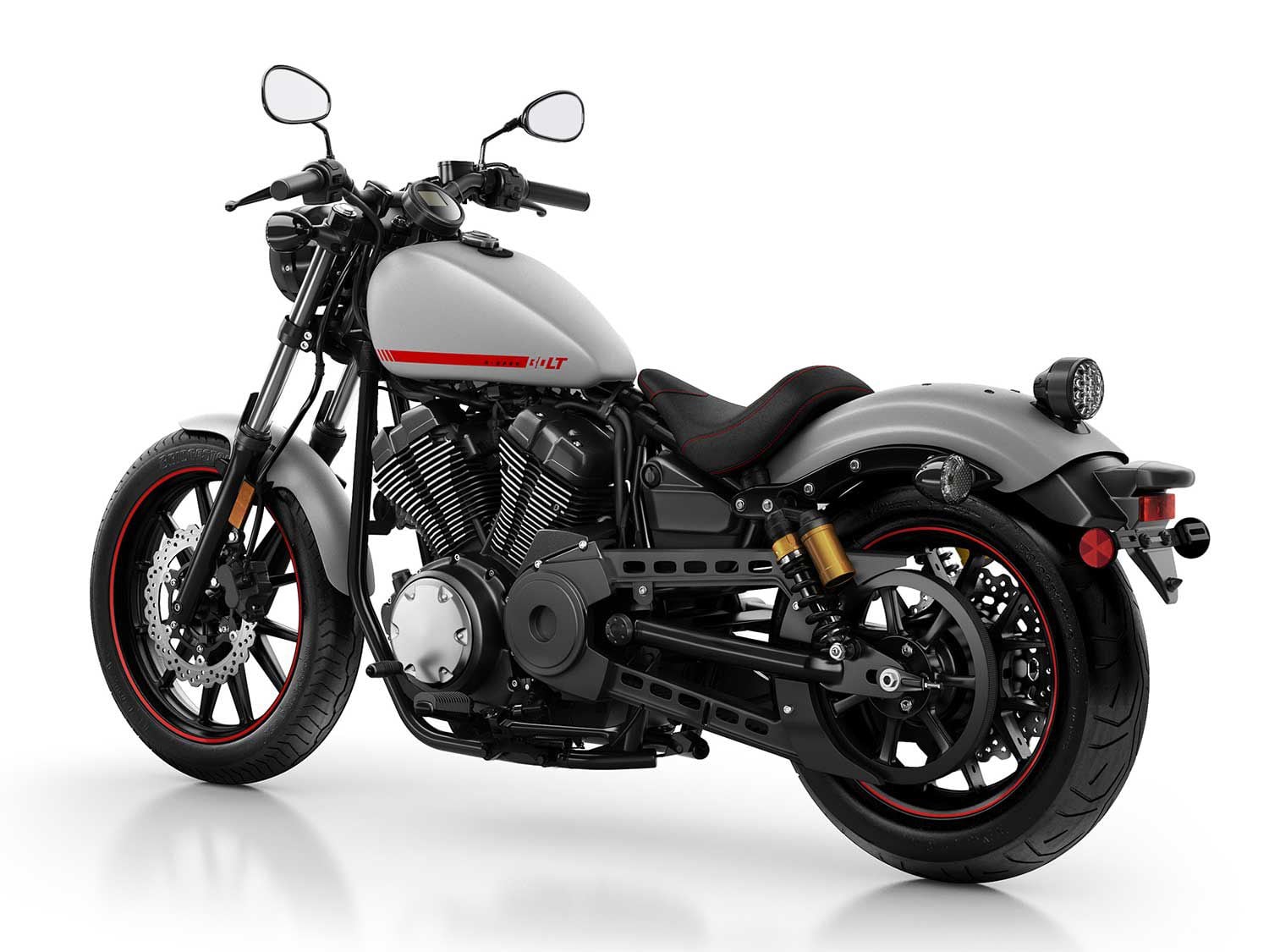 Styling-wise, the Yamaha Bolt R-Spec nails the classic cruiser look. Some complained about the large (unseen in this pic) exhaust. <i>Yamaha</i>