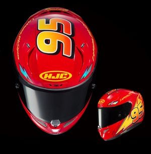 HJC カーズ ヘルメット RPHA 11 Lightning McQueen HJC RPHA 11 Pro