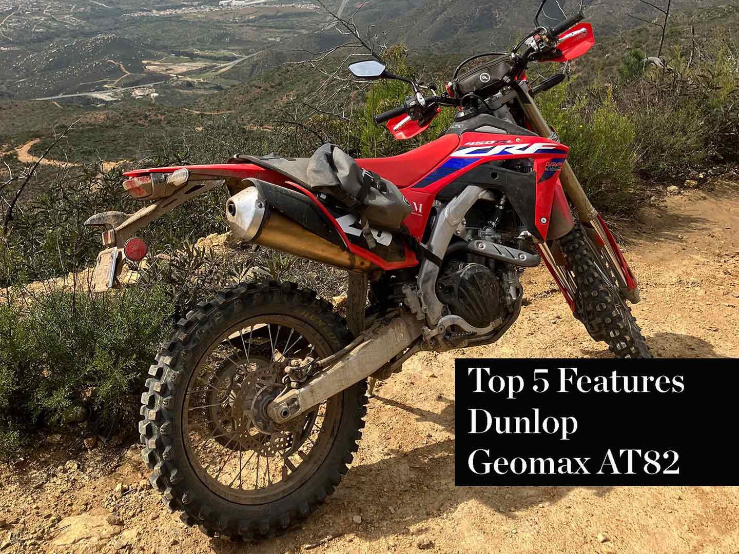 Top 5 Features of Dunlop’s Geomax AT82 Rear Tire