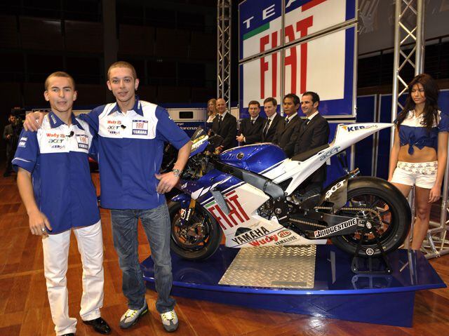 Fiat Yamaha 2008 Team Launch | Valentino Rossi & Jorge Lorenzo