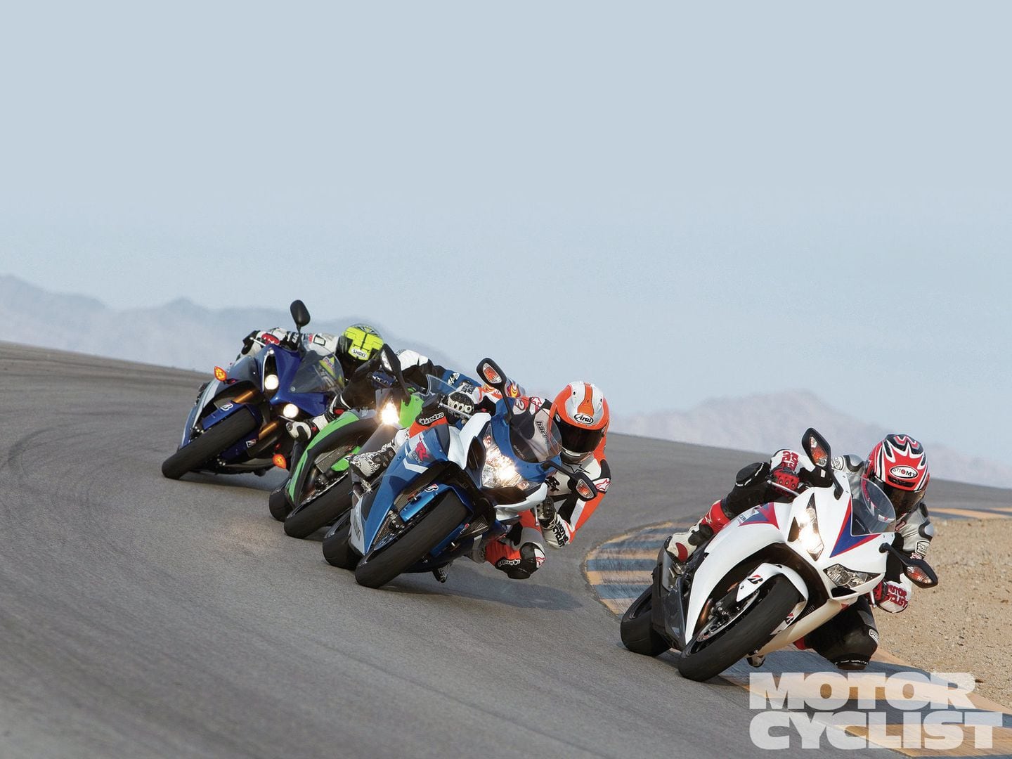 Honda CBR1000RR vs. Kawasaki Ninja ZX-10R vs. Suzuki GSX-R1000 vs