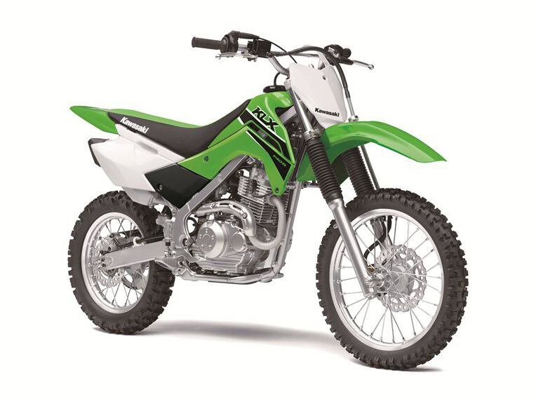The KLX140R has three versions available to suit ground clearance and seat height preferences