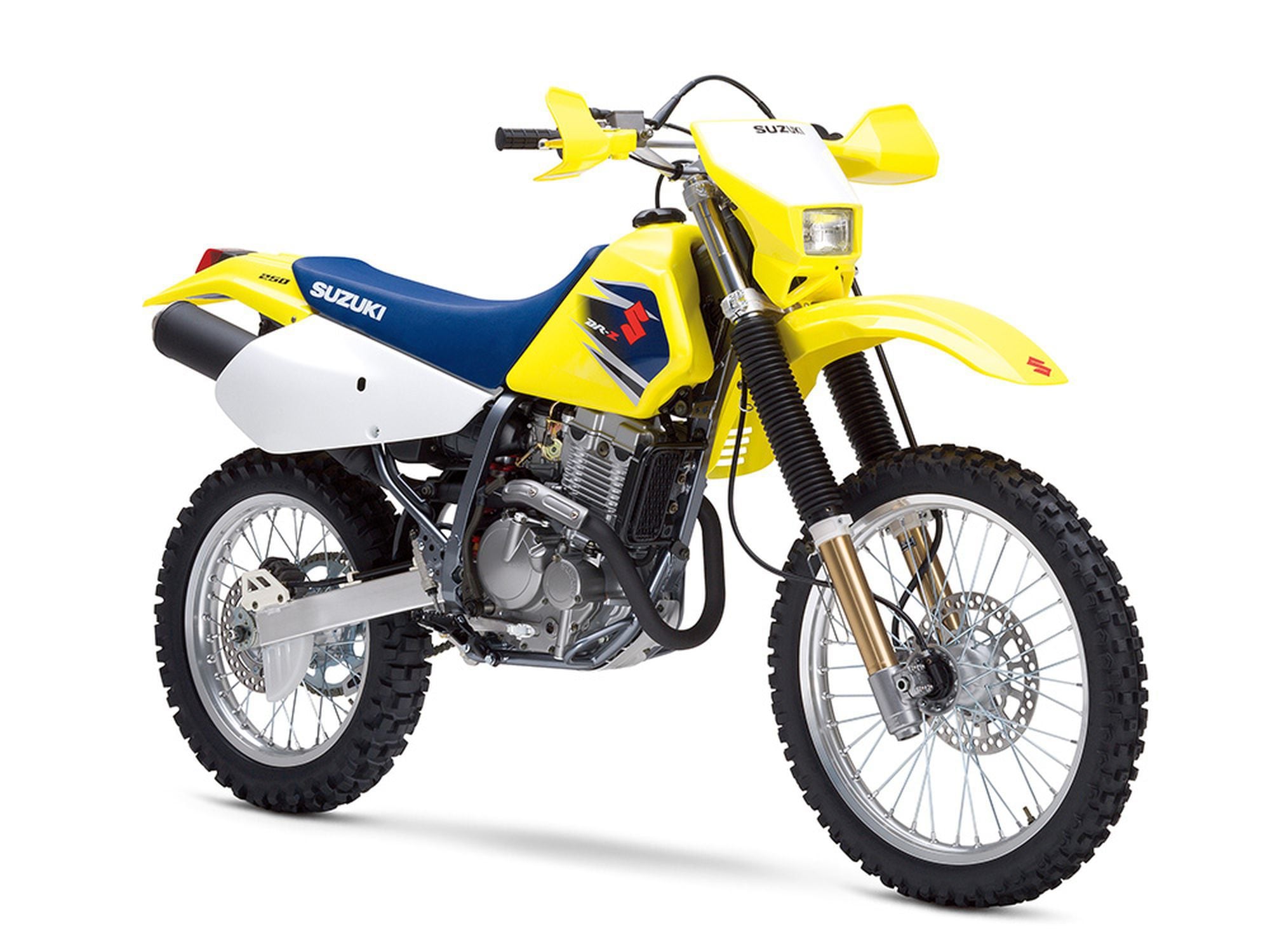 This is the quintessential small-displacement dual-sport of its time. It is light, cheap, and gets great mpg for a bike built before the 2000s. These are available all day long for under $2,000.