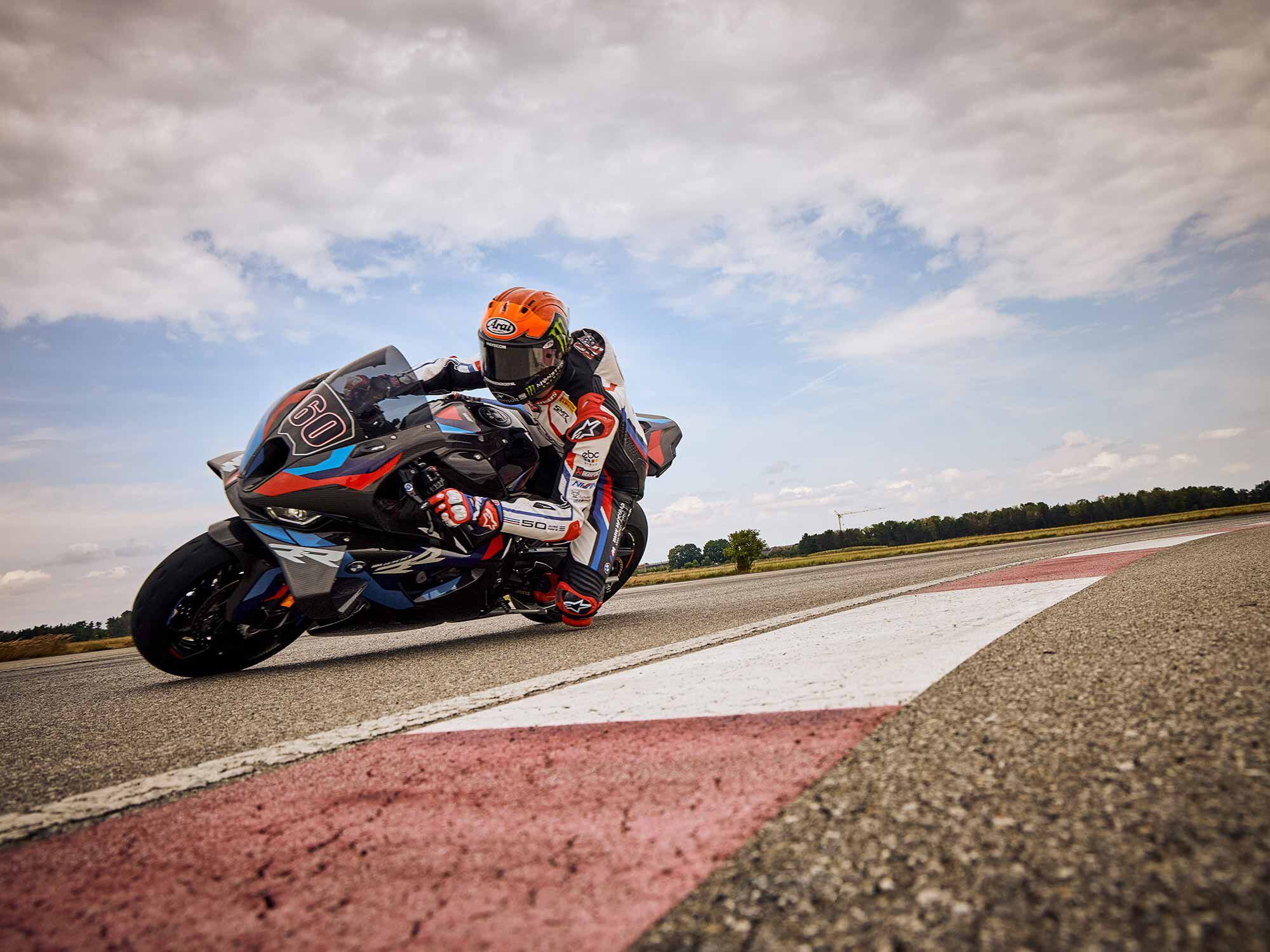 Carving pavement and stabbing through airspace: the 2023 BMW M 1000 RR.