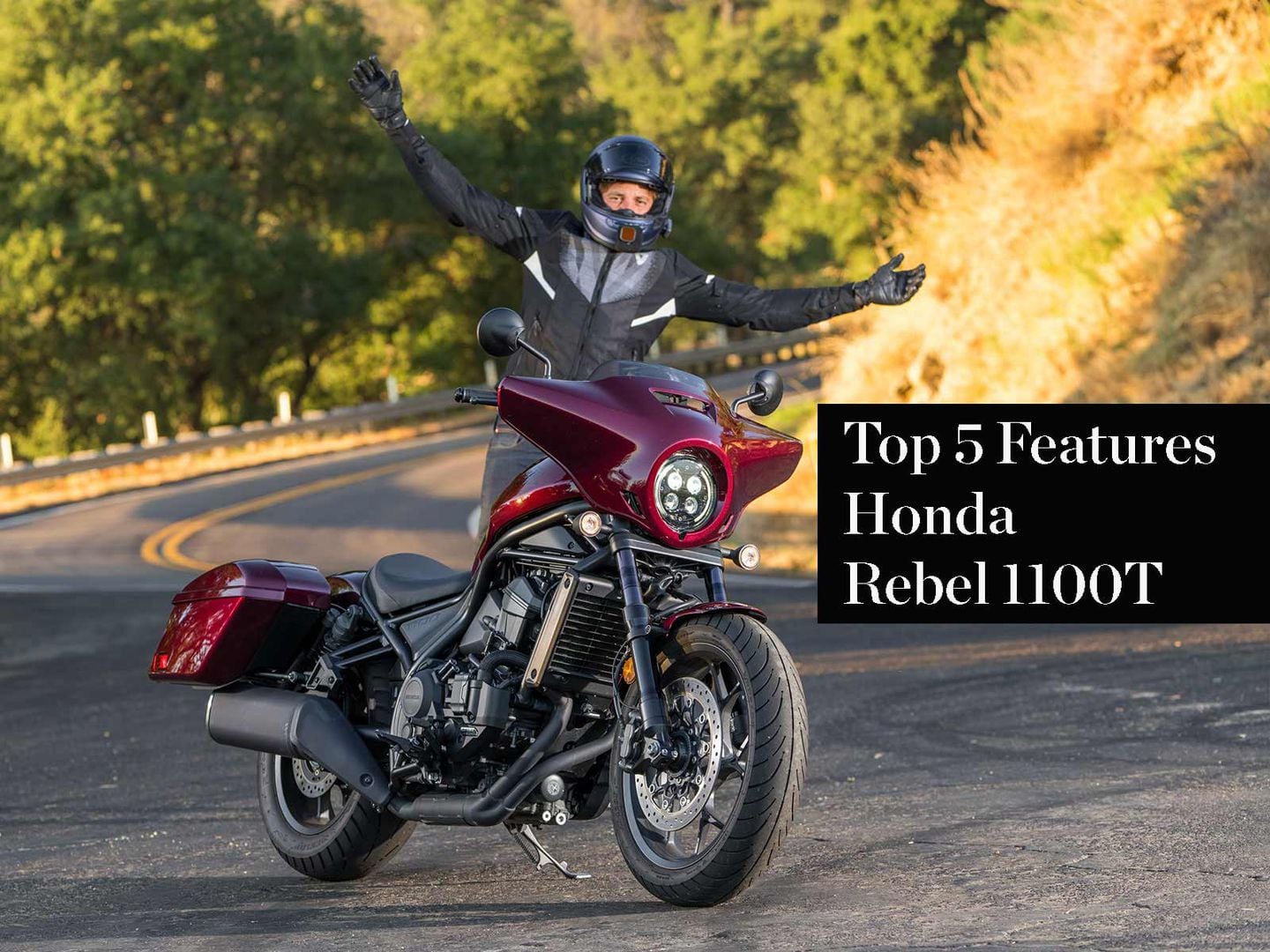 Top 5 Features of the Honda Rebel 1100T Bagger