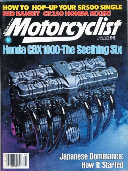 Honda CBX1000 Poster CBX 1000 MINT Poster RARE