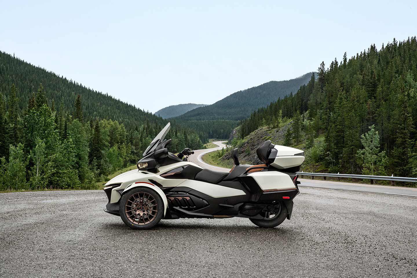 The 2024 Can-Am Spyder RT Sea-to-Sky will start at $32,999.