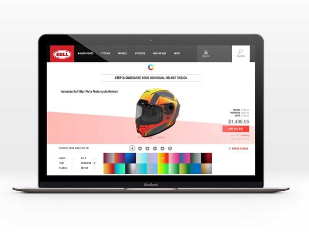 bell bicycle helmet web page Local Bright White part mountain Bell Helmets Launches Custom Helmet