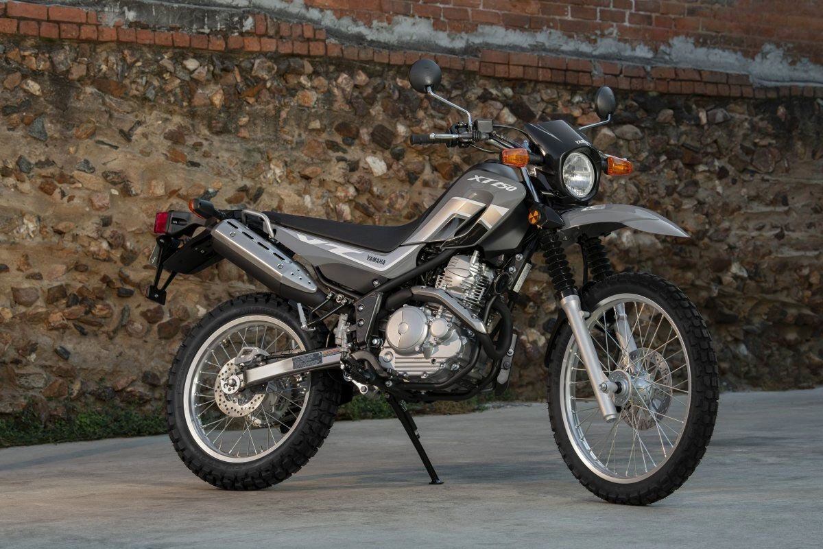 Classic entry-level enduro charm: the 2024 Yamaha XT250. Largely unchanged for 16 years and light on the wallet.