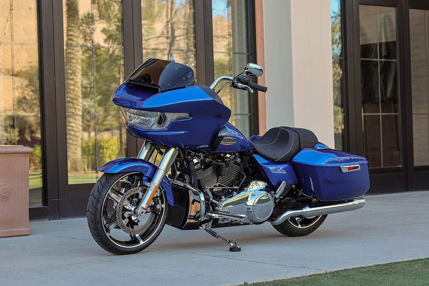 Harley-Davidson’s Road Glide is leaner, meaner, and more technologically advanced for the 2024 model year.