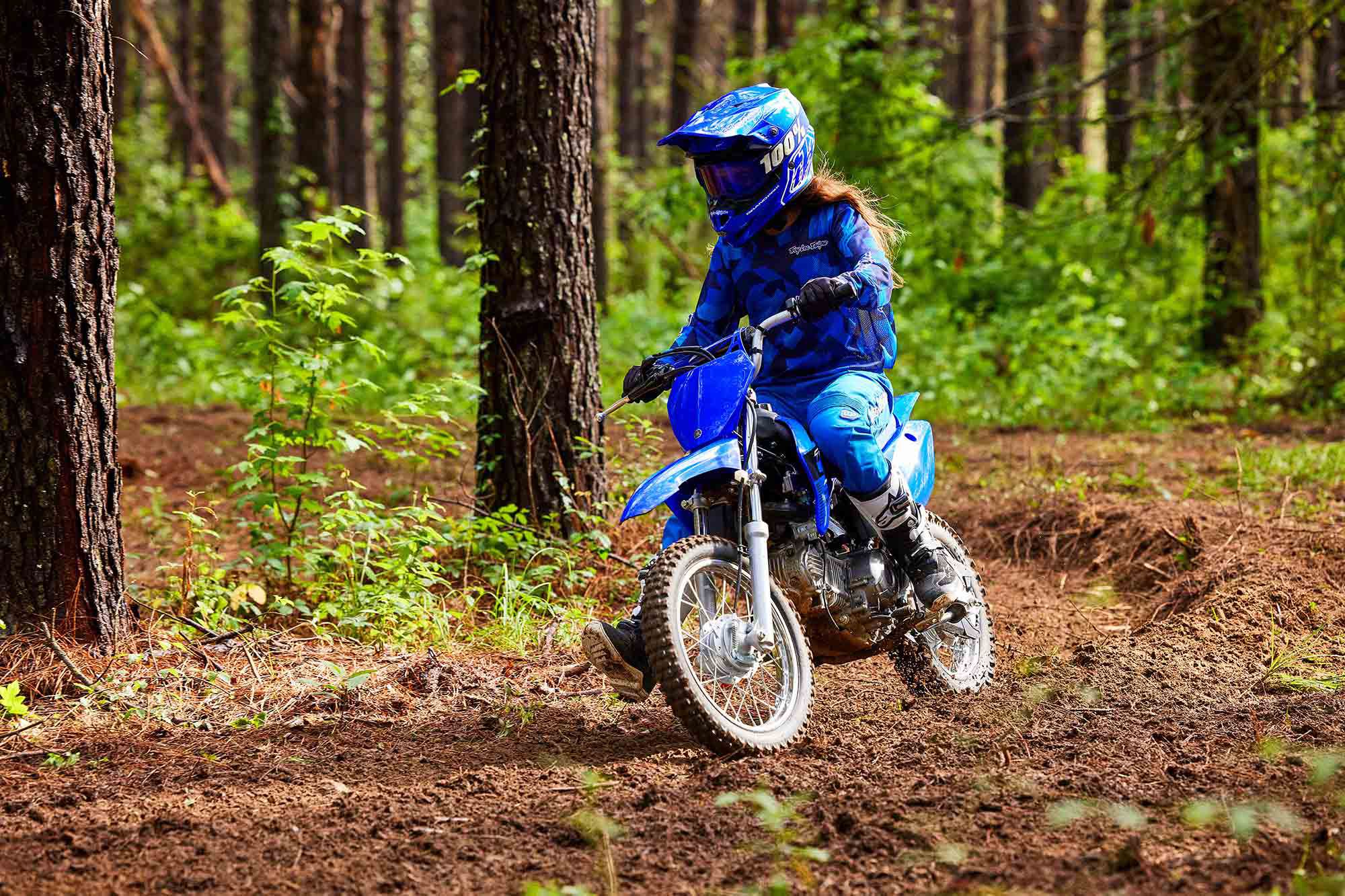 Yamaha and Honda have 110cc bikes that are ready for the next family trail ride.