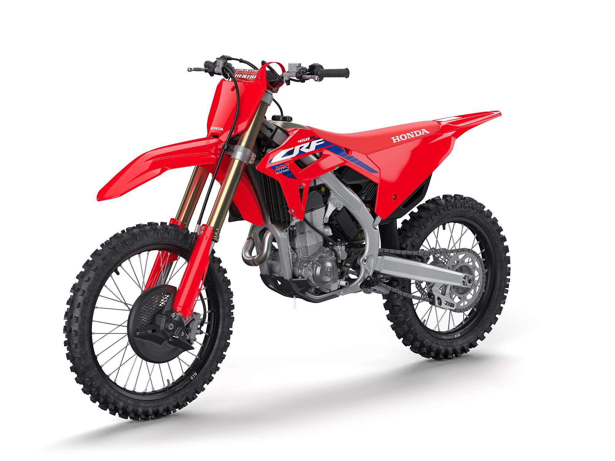 The 2023 CRF450R is priced at $ 9,599.