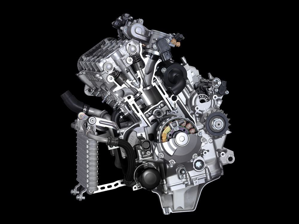 Crossplane Inline 4 Animation Yamaha Crossplane Engine