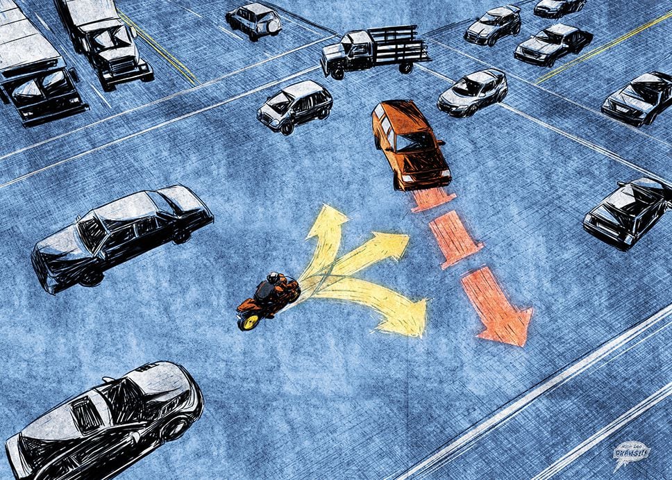 How To Avoid Left Turn Accidents Motorcyclist