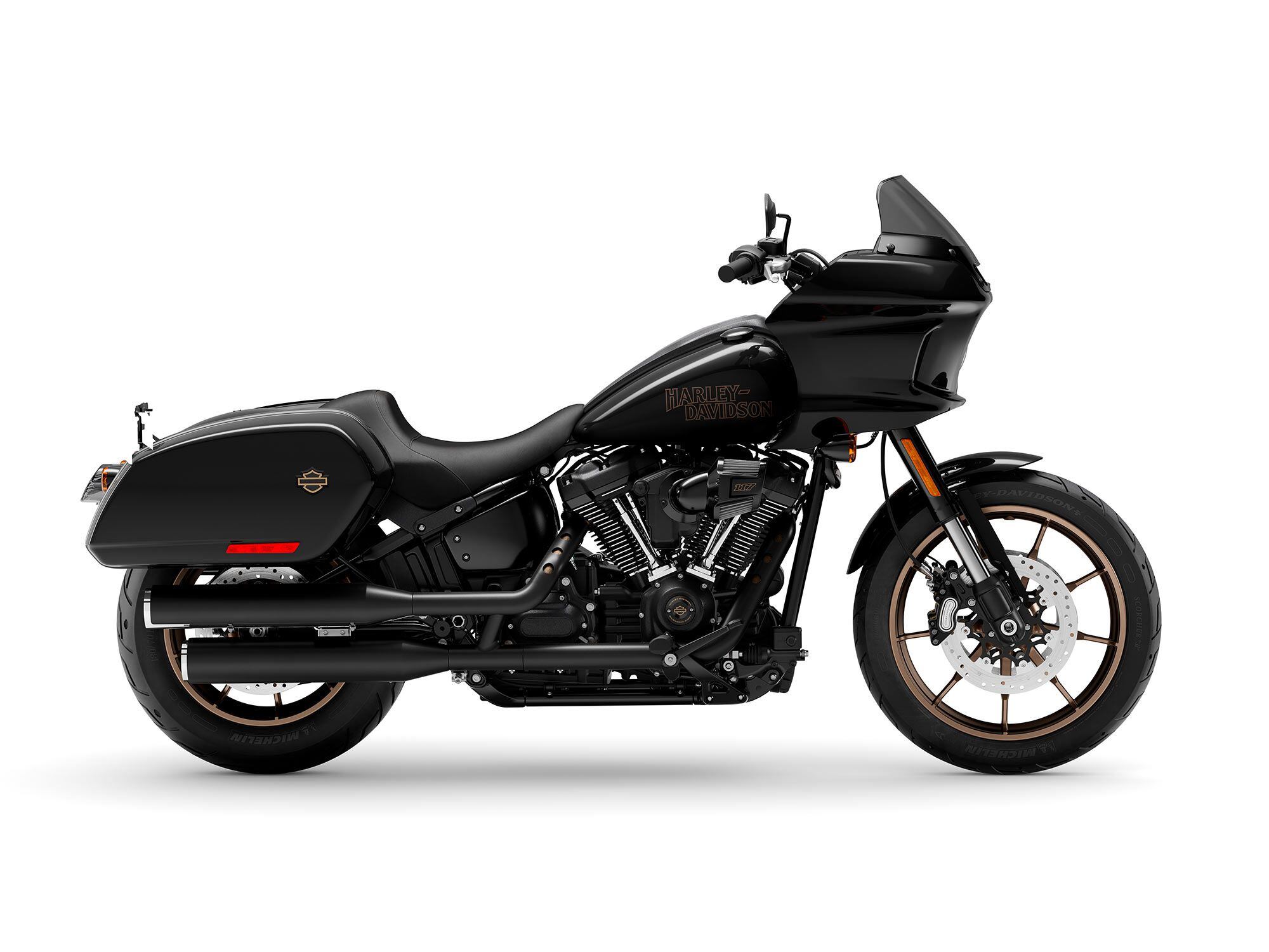 2022 Harley-Davidson Low Rider ST in Vivid Black.