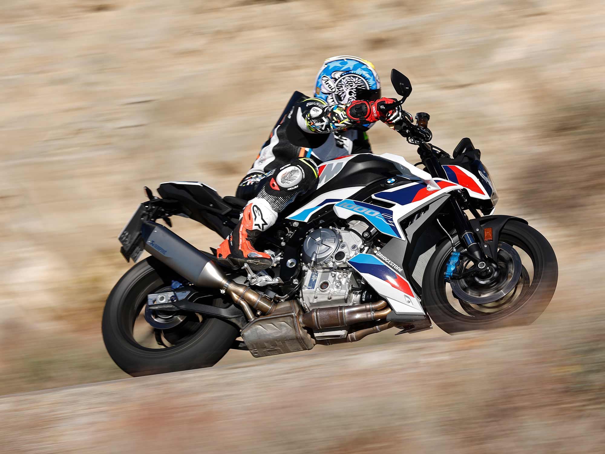 BMW hasn’t detuned or remapped the S 1000 RR motor for the M model.