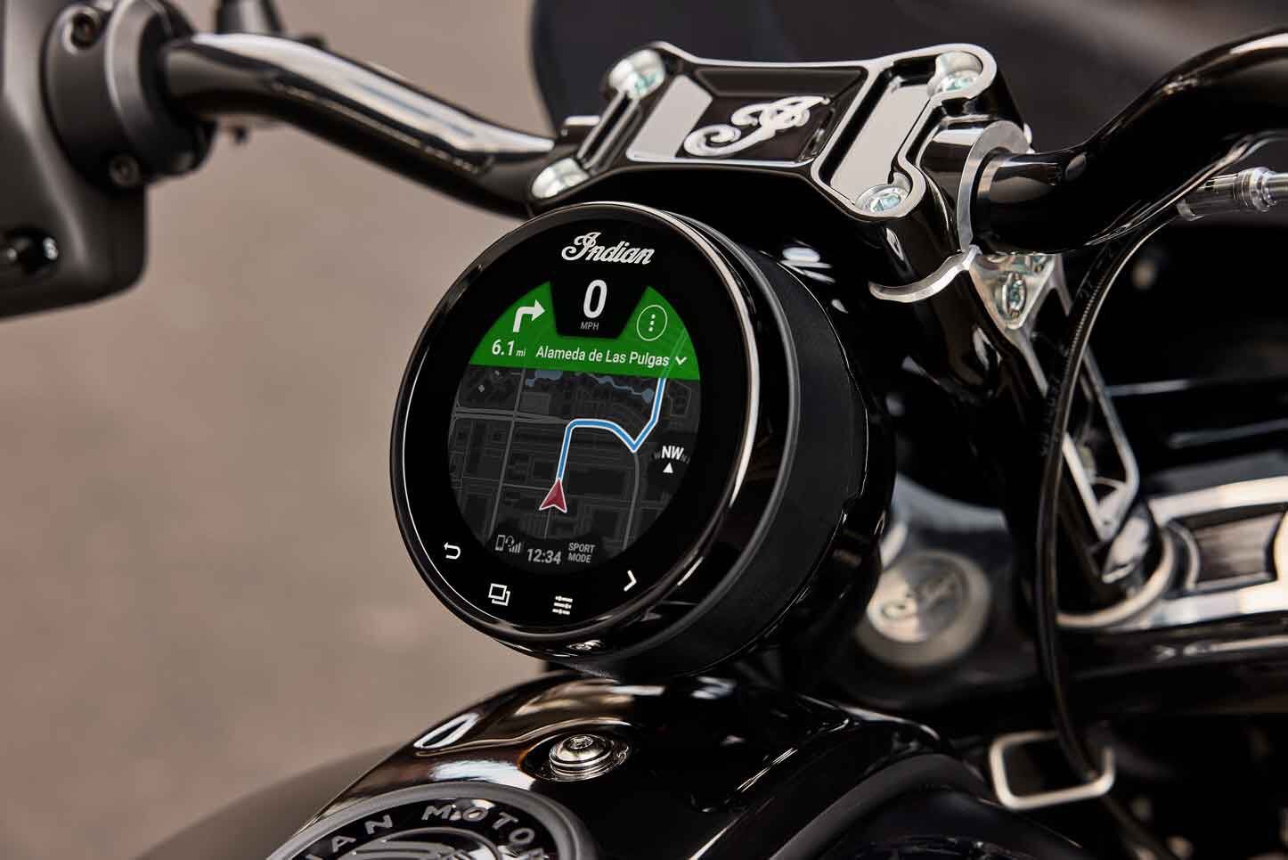 Each Sport Chief will feature a 4-inch touchscreen instrument gauge.