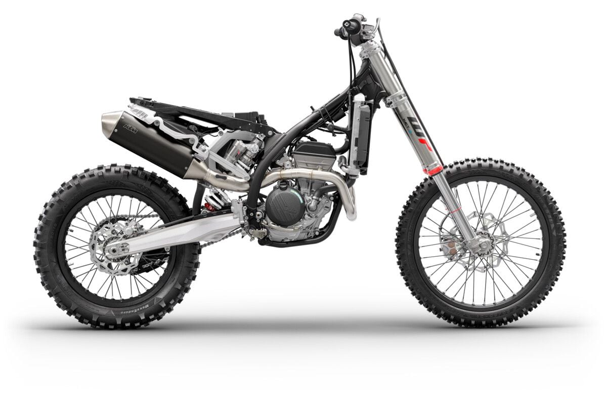 The 2024 KTM 350 EXC-F gets all-new everything from the wheels up.