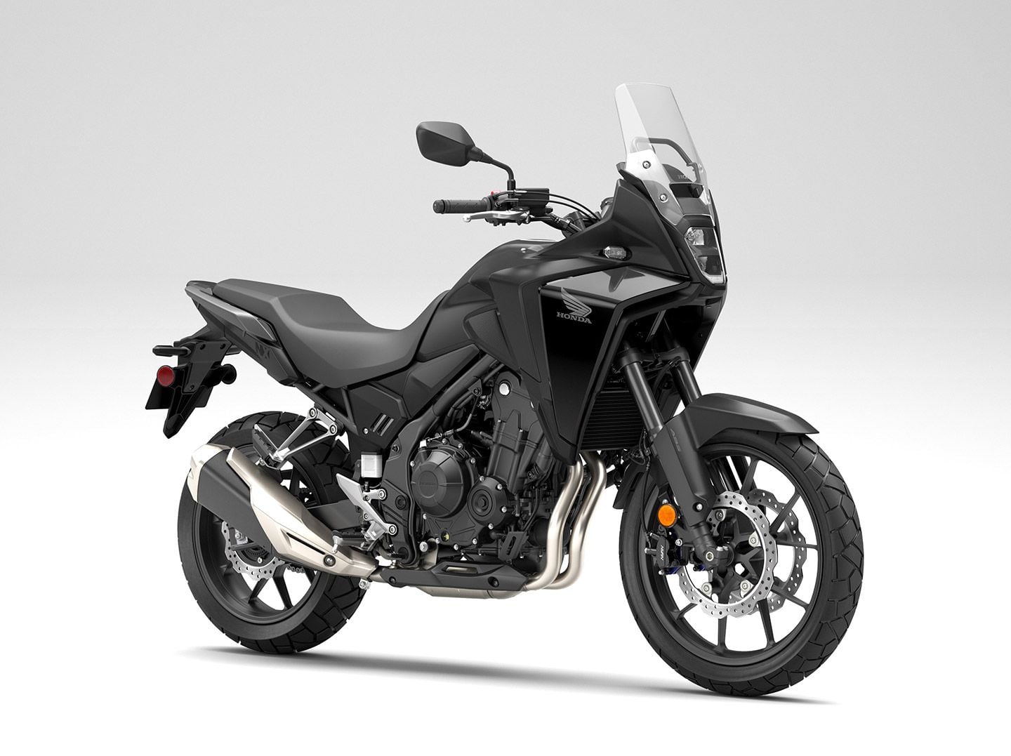 If Honda's new NX500 looks familiar, that's because it's the bike formerly known as the CB500X. Upgrades this year include a new TFT display, sharper styling and traction control as standard.