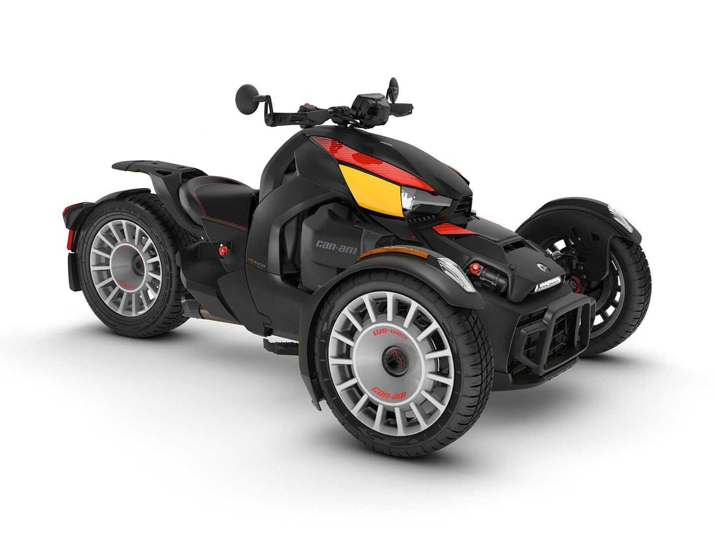 The Can-Am Ryker Rally is perfect for riders who want more stability in their machine and a twist-and-go transmission.