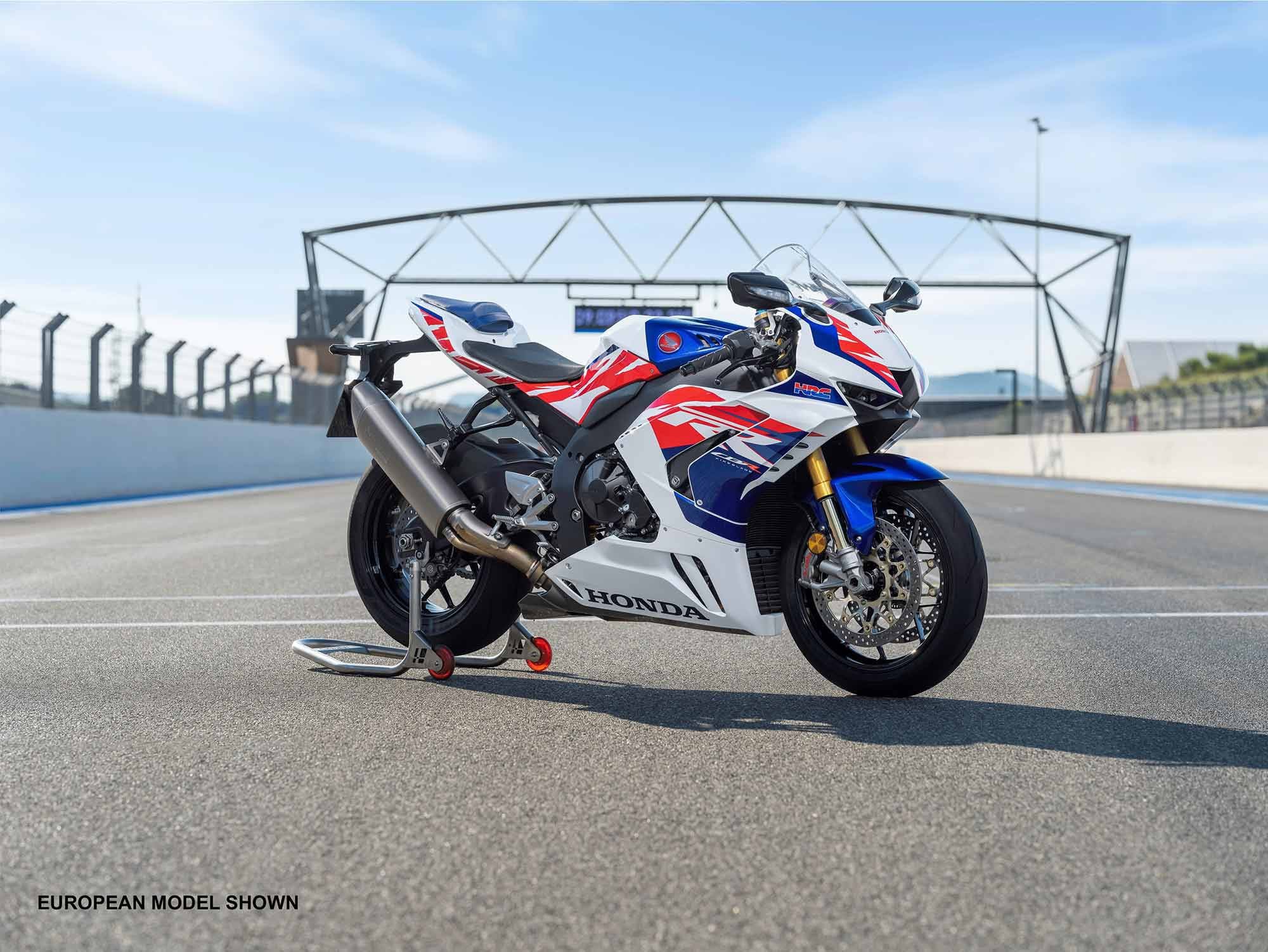 The Honda CBR1000RR-R Fireblade SP remains an appealing superbike option in 2023.