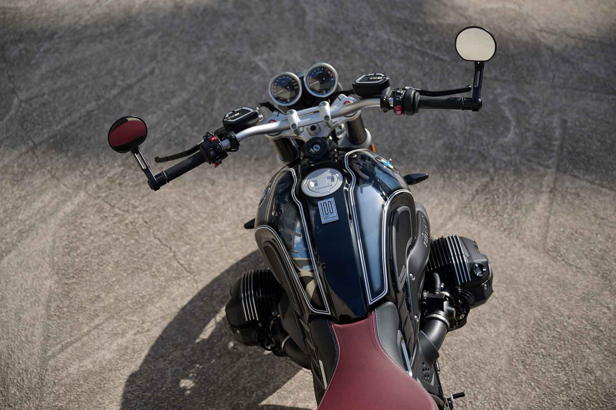 All aboard: the R nineT 100 Years cockpit.