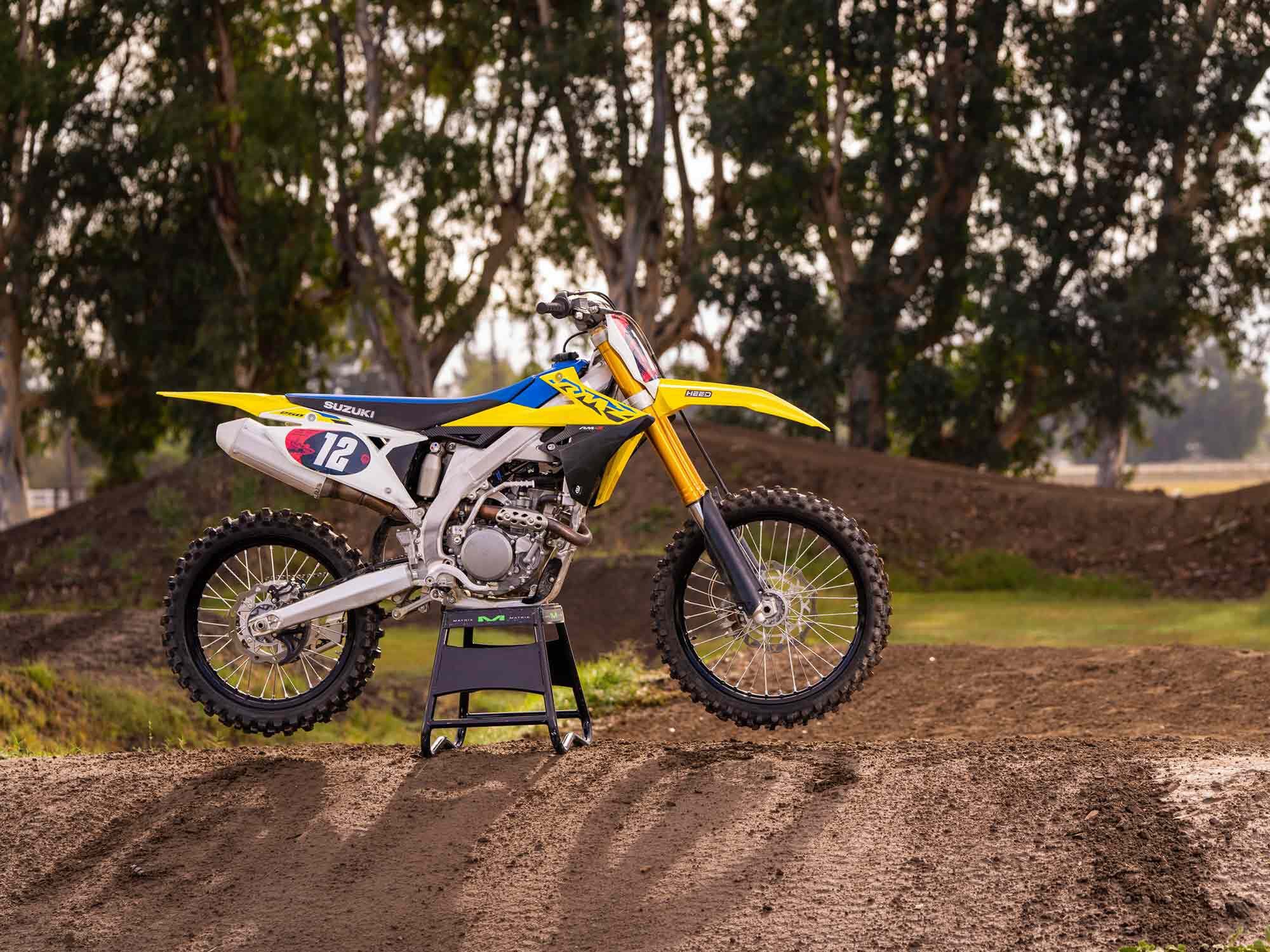 It isn’t the fastest dirt 250 out there, but as usual, Suzuki rides the fine line between performance and value with its RM-Z250.