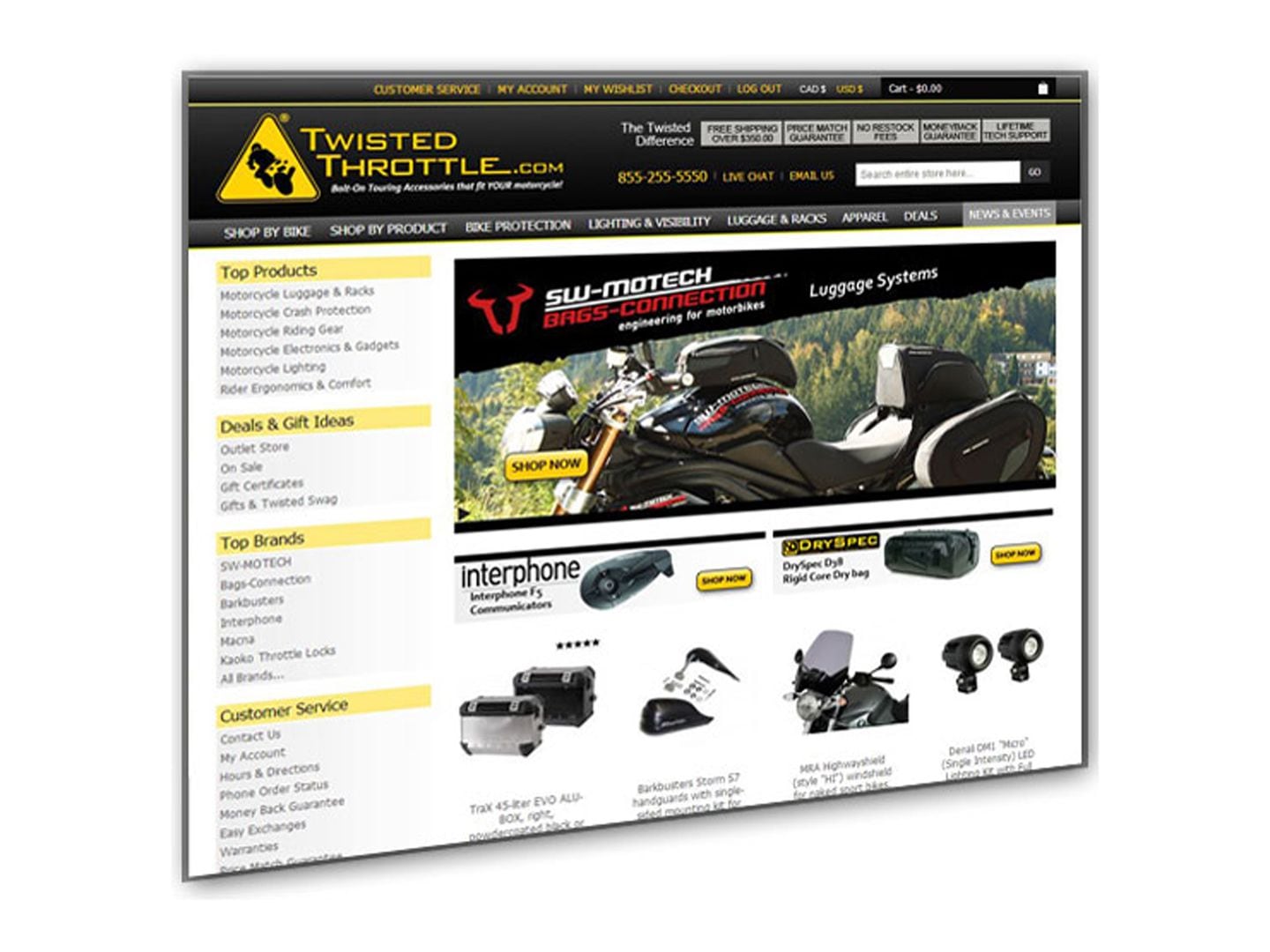 Twisted Throttle LLC is proud to announce our new website! Motorcyclist