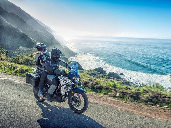 Take on a tour. Kawasaki’s Versys-X 300 is geared for longer rides.
