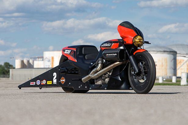 New Harley-Davidson Street Rod Drag Bike | Motorcyclist