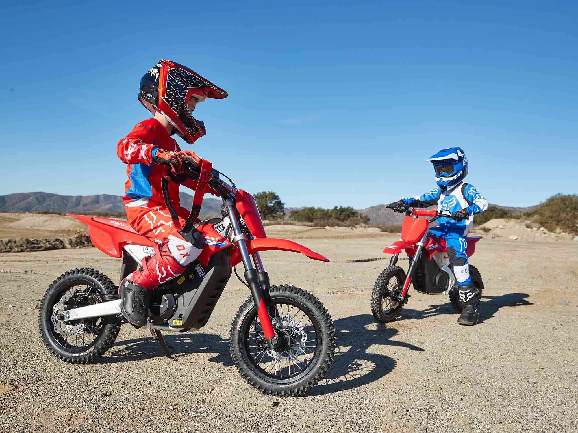 A solid electric minibike for kids under 99 pounds.