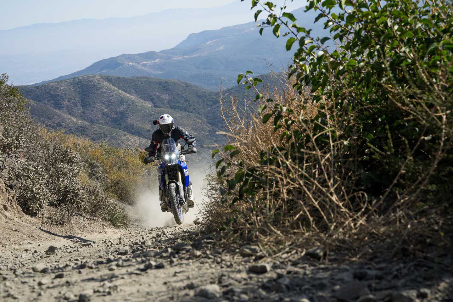 As usual Yamaha’s Ténéré 700 impresses with how easy it is to ride off-road as well as on.
