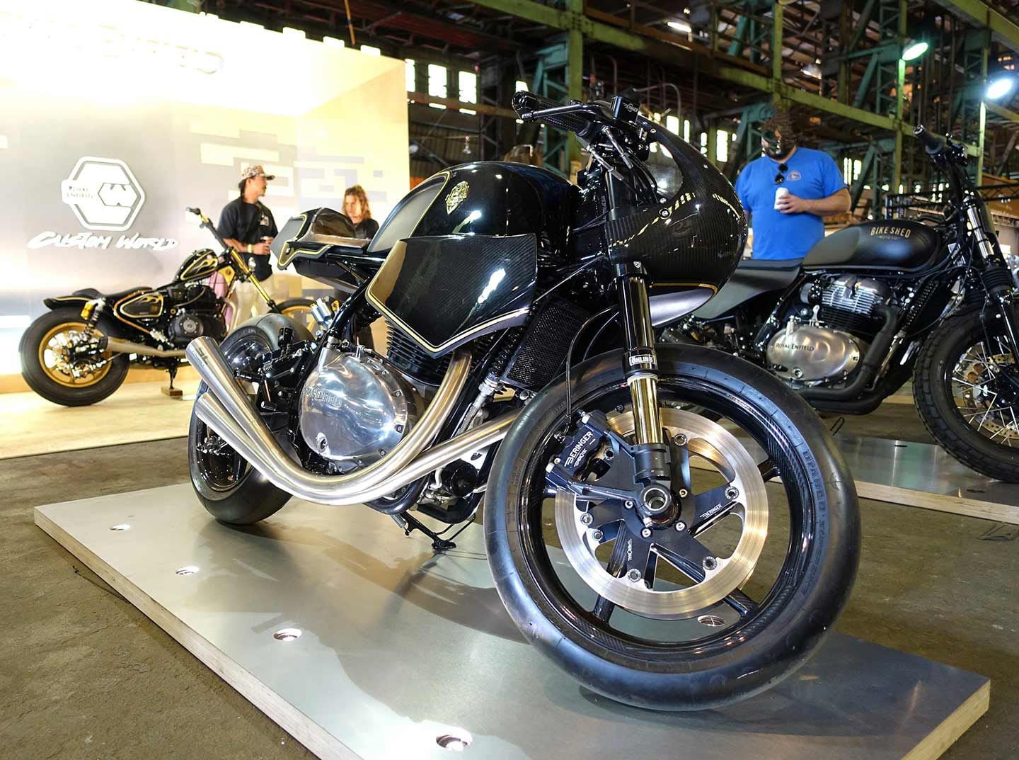 Winston Yeh of Rough Crafts fabbed up this refined take on Royal Enfield's Continental GT 650, dubbed 