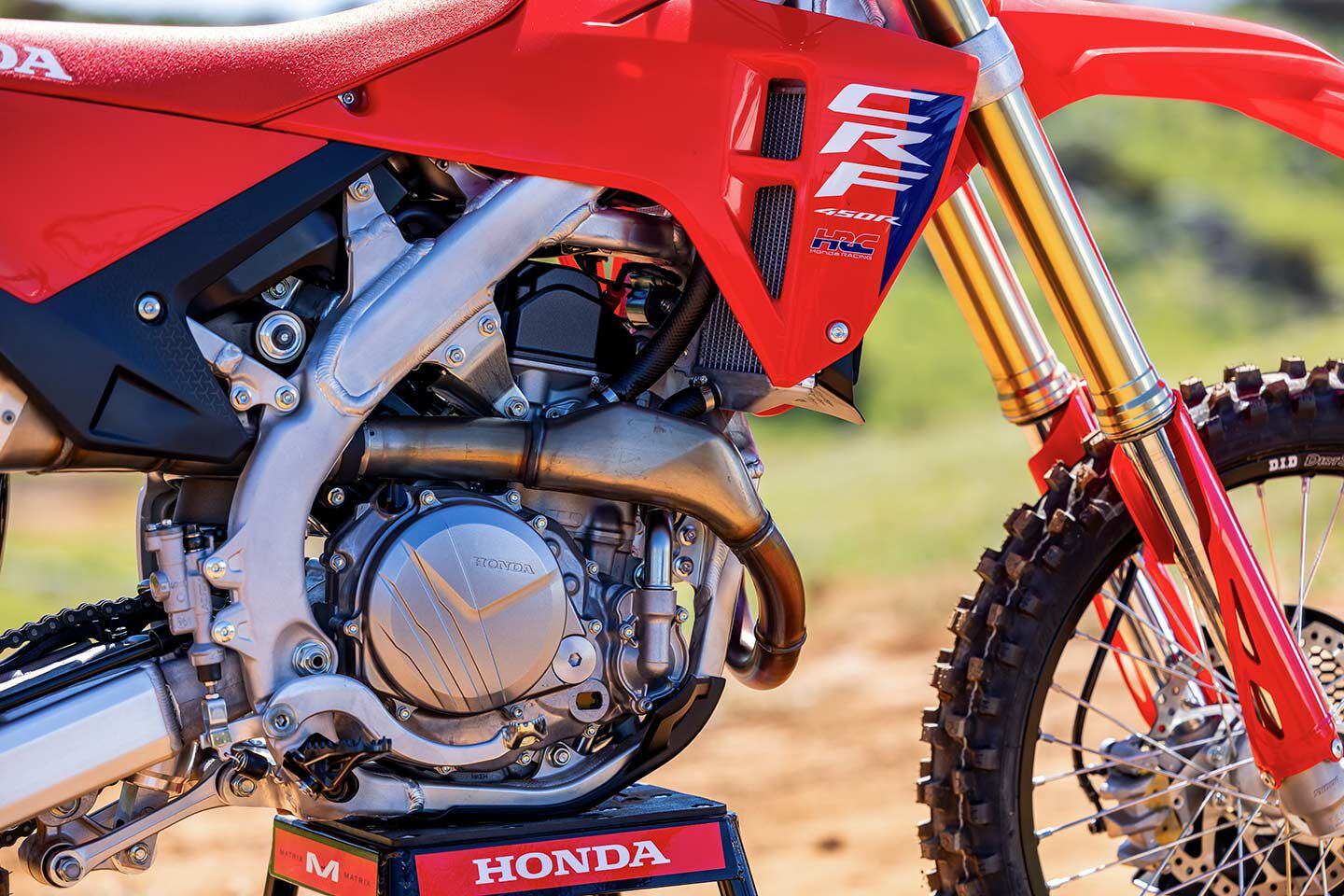 The updated frame utilizes 70 percent new components, and revisions to the engine promise better performance throughout the rev range.