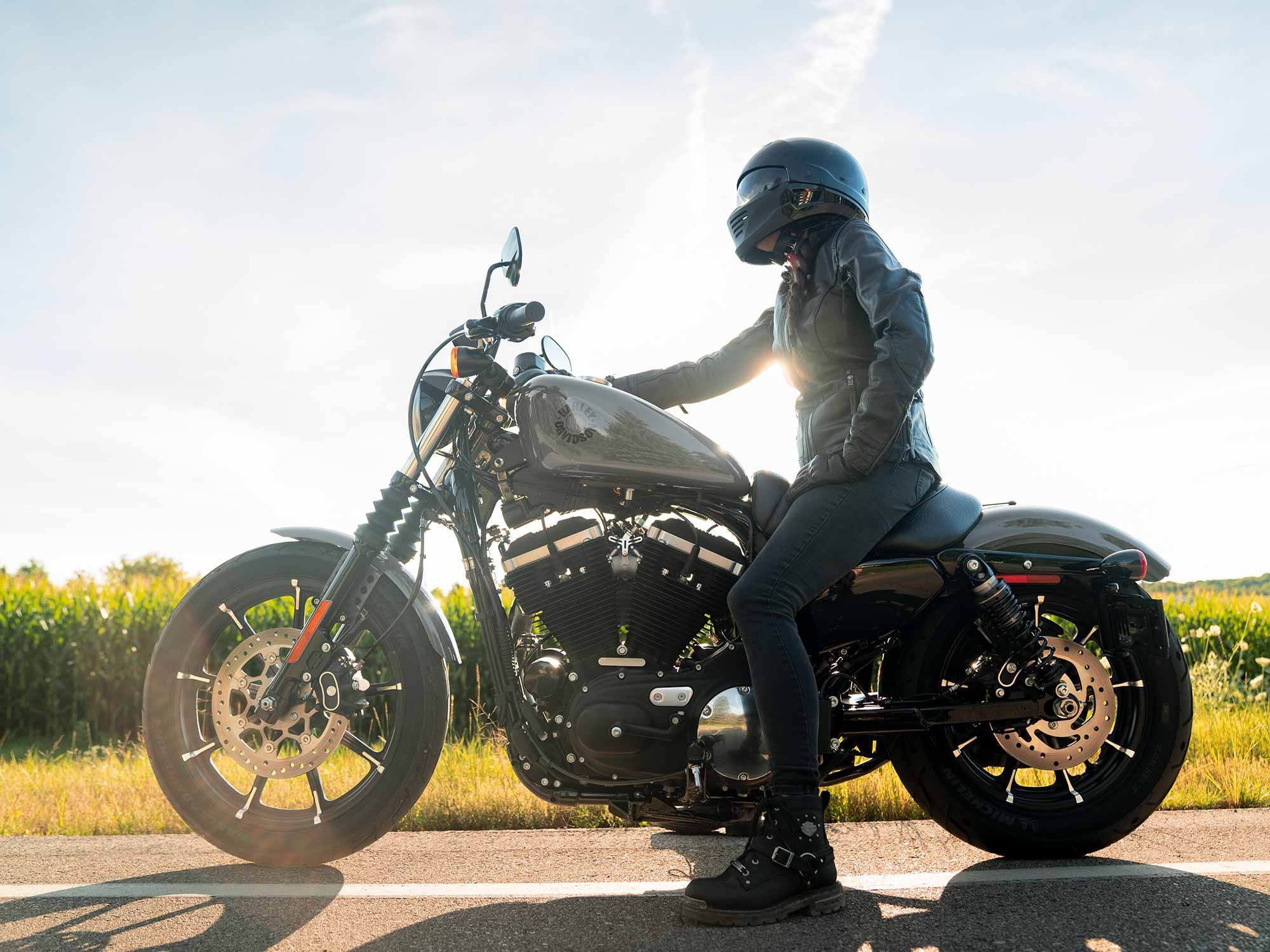 This 2022 Harley-Davidson Iron 883 is almost exactly like the last one that ever rolled off the assembly line on November 22, 2022.
