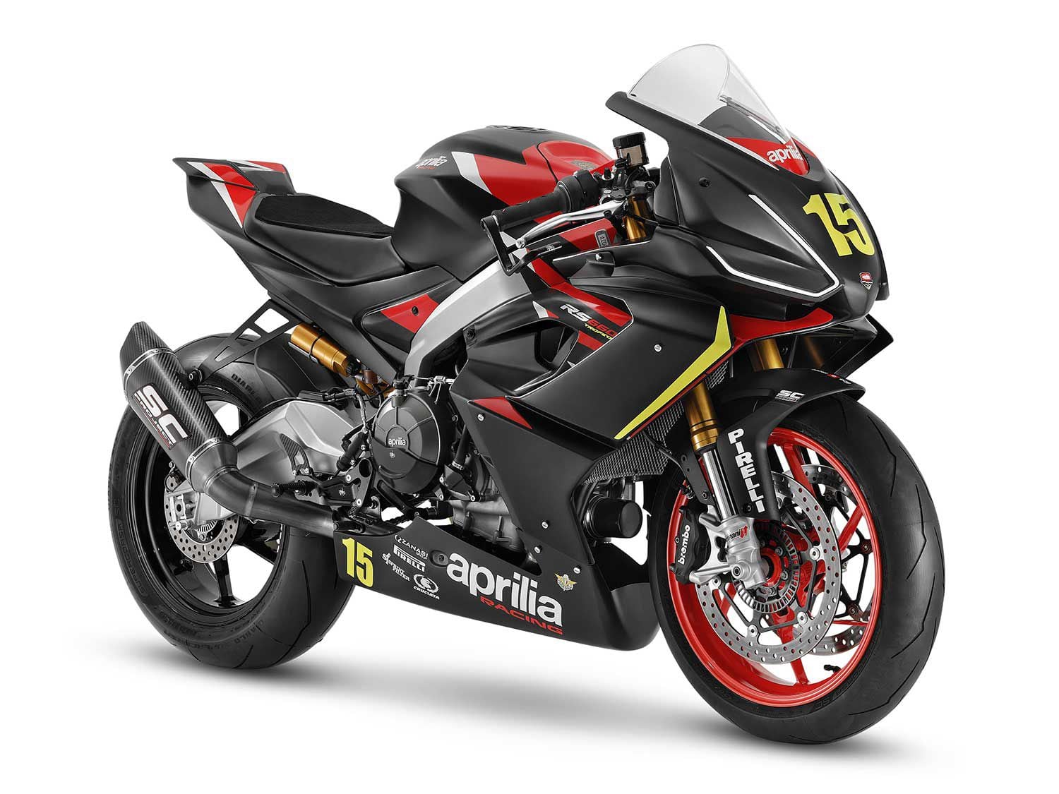 The 2021 Aprilia RS 660 Trofeo is Aprilia’s clever way of moving some units by showing what the street-focused RS 660 can do when let loose on a racetrack. The series format encourages participation by up-and-comers in the sport, and for a lucky few will be an all-inclusive pass to show off their talents.