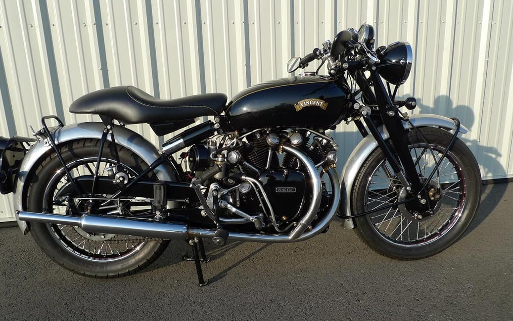 1952 Vincent Black Shadow Series C To Be Auctioned In Las Vegas To