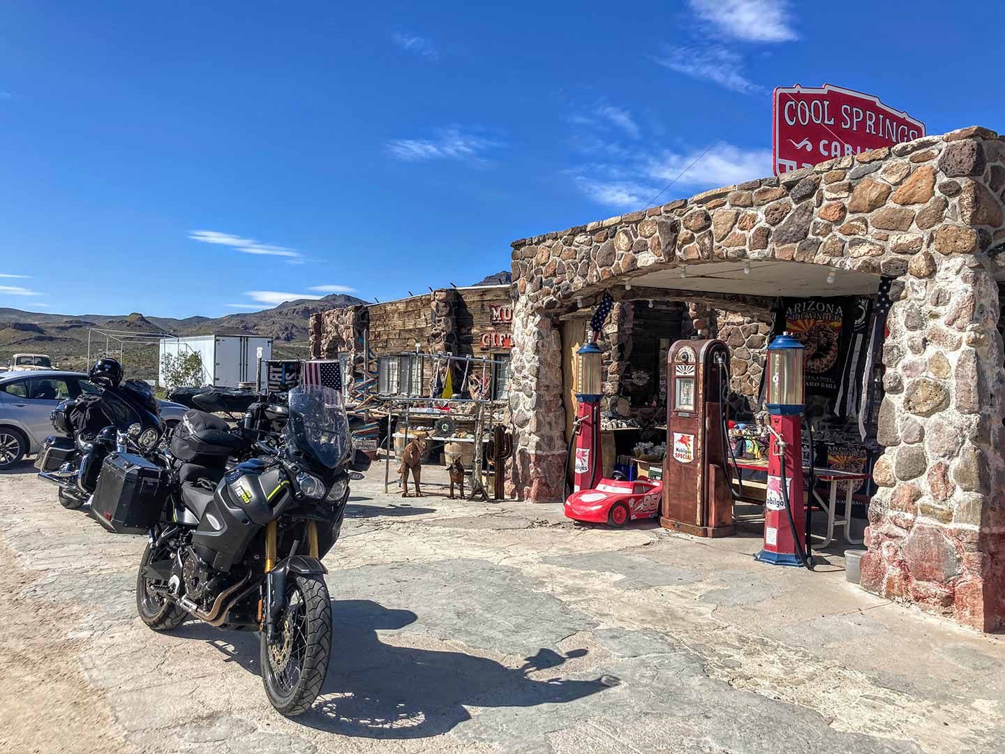 Cool Springs Station on Route 10 (Route 66), between Kingman and Oatman.